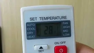 ¿Que significa DRY en nuestro control del aire acondicionado?