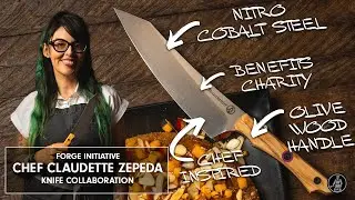 Коллаборация Claudette Zepeda и Messermeister Knife
