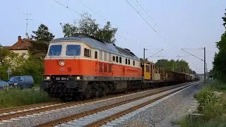 Bahnalltag im Mai 2023 in Jeßnitz (Anh) bei Bitterfeld - Wolfen.