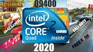 Core 2 Quad Q9400 in 2020 Gaming | Core 2 Quad in 2020 | 6 Games Tested in Q9400 2020