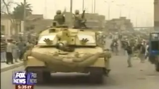 News - Iraq War - Part 2 - Tape 16 - Celebrating - 9 Apr 2003 5:30am ET