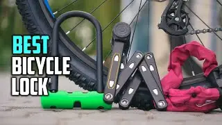 Top 5 Best Bicycle Locks Reviews 2022 | Material Titanium, Polyvinyl Chloride, Alloy Steel