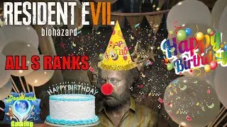 RESIDENT EVIL 7 Jack's 55TH Birthday ALL S Ranks