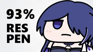 So I try Acheron with 93% RES PEN 💀