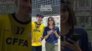 54321 Challenge with one of our Elite boys 🔥