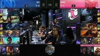 NV vs NRG Highlights - TEAM ENVY vs NRG ESPORTS Game 1 NA LCS Week 1 Summer 2016