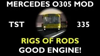 Mercedes Benz O305 Mod for Rigs of Rods - TST nº335