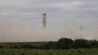 Didcot Power Station demolition 2019