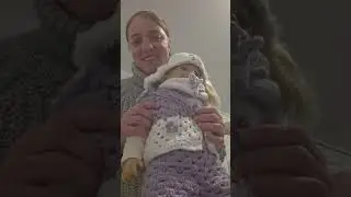 🧶👶 Set adorabil realizat manual &ndash; perfect pentru păpuși sau bebeluși 💜💙