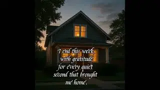 #gratitude, #weeklyreflection, #soulspace, #peacefulpresence, #innerreturn