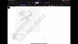 Vectors Graph Questions | O levels | GCSE | IGCSE
