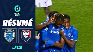 ESTAC TROYES - STADE MALHERBE CAEN (2 - 1) - Résumé - (ESTAC - SMC) / 2023-2024