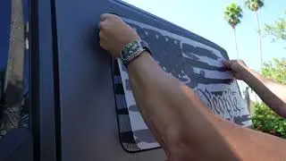 2021+ Bronco Rear Window Overlays - Custom