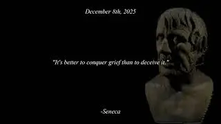 December 8th Daily Stoic Quote - Seneca