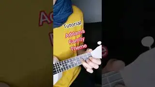 Ukulele Tutorial: Addams Family Theme #ukulele #ukuleletutorial #ukuleleteacher