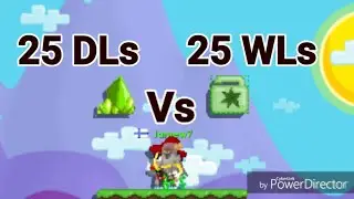 25 WLs Builder' Lock Vs 25 DLs Xenonite Crystal - Growtopia