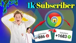 🤩 Crome দিচ্ছে 1k Subs FREE 🔥Subscriber Kivabe Baraben 2024 | Subscriber Kaise Badhaye Labonno tk bd