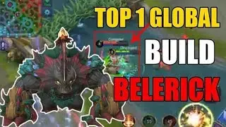 TIPS BUILD TOP 1 GLOBAL NEW HERO BELERICK - TANK YANG KUAT MOBILE LEGENDS 1k sub GIVEAWAY