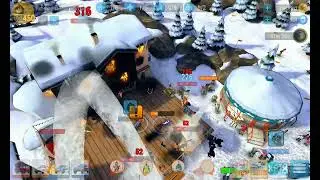 Emergency HQ, Hero Level 128, Fight at the ski center