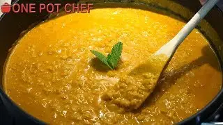 Сливочное карри из красной чечевицы (веганское / без молочных продуктов / без глютена) | One Pot ...