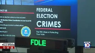 Federal agents working with local law enforcement to ensure safety on Election Day