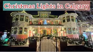 Christmas Lights in Calgary | Million Dollar House #christmaslights #calgary  #christmas #decoration