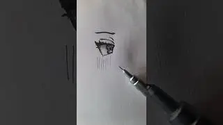 This One Trick Makes Anime Girl Eyes Look Beautiful 🔥 #foryou #art #shorts #drawing #sketch #artist
