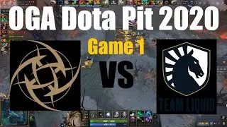 NIP vs Liquid | Game 1 | OGA Dota PIT 2020 | Dota 2 Highlights