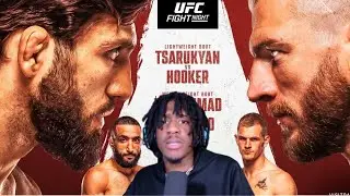 UFC Qatar Tsarukyan vs Hooker Fight Companion | LIVESTREAM  | LIVESTREAM