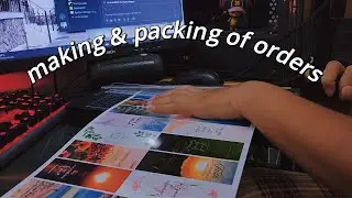 Making and Packing Orders for my Small Online Business in the Philippines - PapiTofi Vlogs