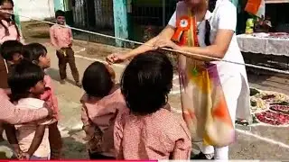 #टाॅफी🍬 दौड़😘👶🏻#childrensday #baldivas #tofi #games #game #race #racing #primary #school #viralgame 