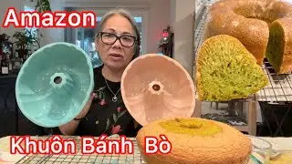Tập 1865: Amazon Mua Liền Khuôn Làm Bánh Khi Lấy Ra Bánh Ra Rất Đẹp Với Công Thức Hồng Chia Sẻ 