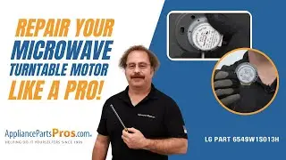 How To: LG/Kenmore Microwave Turntable Motor 6549W1S013H