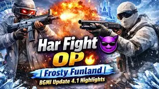 😈 Har Fight OP 😎 | Frosty Funland BGMI Update 4.1 Highlights #gaming #itsgirl #video #bgmi #viral