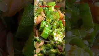 Vendikai fry✅#vendaikkai#fry#cooking#food #easy#tamil#recipe#satisfying#chutney#ladiesfingerfry#food