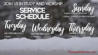 Progressive New Years Eve Worship | Dec 31, 2025