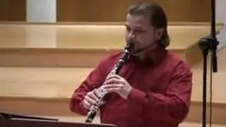 J. Heins - Sonata for Clarinet and Percussion, 3rd movement / And Karabacak - Clarinet