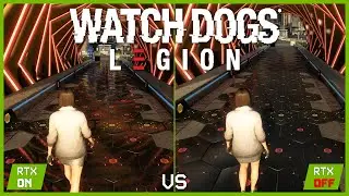 Watch Dogs Legion RTX On Off Comparison.