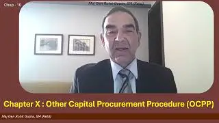 DAP2020 Chapter X : Other Capital Procurement Procedures (OCPP)