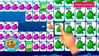 Fishdom 🐠 ads Mini Games 16.4 New update. Hungry fish video gameplay zeeshu gaming yt