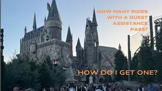 How many rides can we ride using the guest assistance pass at Islands of Adventure!?