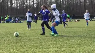 U12 Pre-ECNL Girls 2 vs CISC West GC Blue G (2nd half) 01/30/21 Final Scored 7-1 PUMA Cup