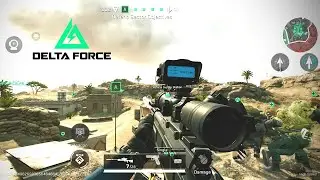 Best Sniper Loadout in Delta Force Mobile - 4K HDR iOS Gameplay