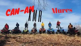 🚀ATV Vlog Mures(Can Am XMR 1000r Outlander Renegade) Romania Hill Climb 😈