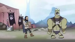 Shadow of Mordor Parody: Surprised to see me AGAIN!? (Shadow of Mordor short) Rus Ver