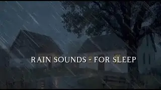 Deep Sleep on a Rainy Night | Rain Sounds for Sleeping, Beat Insomnia, ASMR & White Noise