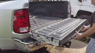DEE ZEE TAILGATE ASSIST INSTALL! 2011 RAM 3500