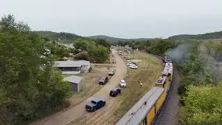Union Pacific Big Boy - Annapolis Missouri Drone Footage