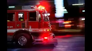 Fire Truck Siren and Horn Loud Sound Effect | Air Horn