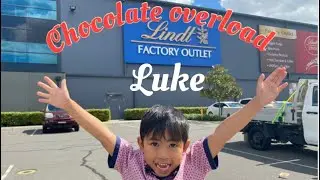 Lindt chocolate factory outlet / Marsden Park NSW/ Easter egg overload
